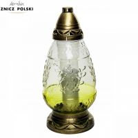 ZNICZ SZKLANY WIELKANOCNY J491 32 cm ӣTY